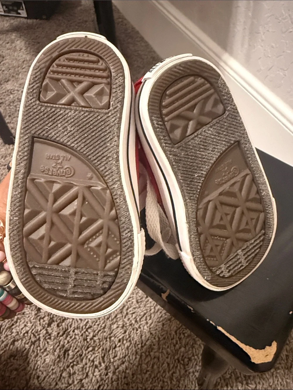 Converse All Star Toddler Red Canvas Sneakers